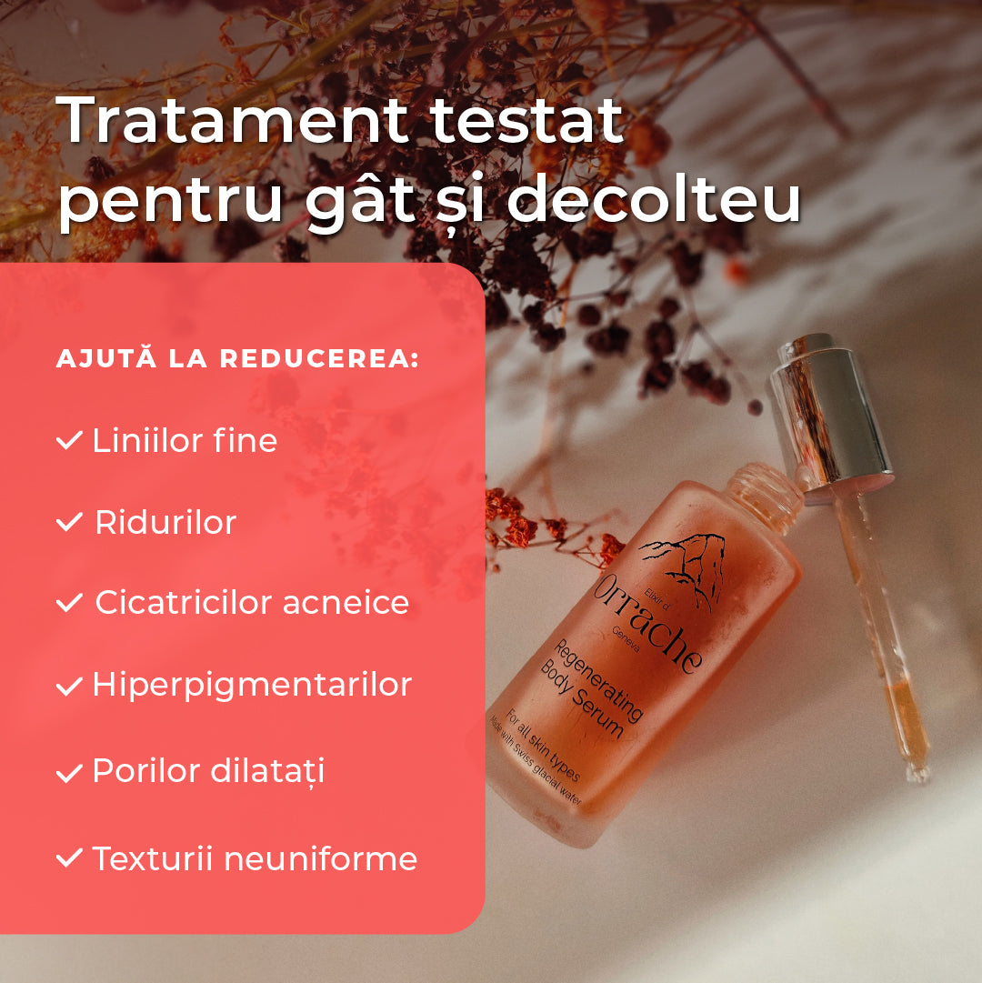 Elixir d'Orrache – Ser intensiv anti-imbatranire pentru gat si decolteu